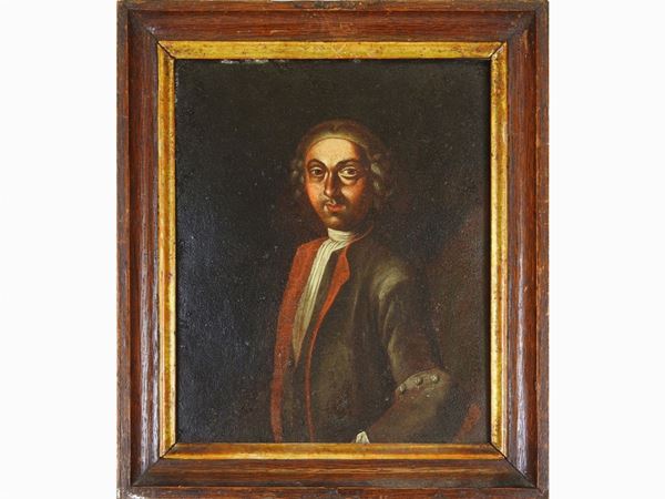 Scuola napoletana del XVIII secolo - Portraits of Gentlemen