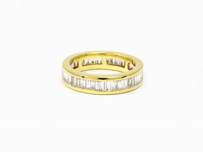 Fede in Oro Giallo e Diamanti
