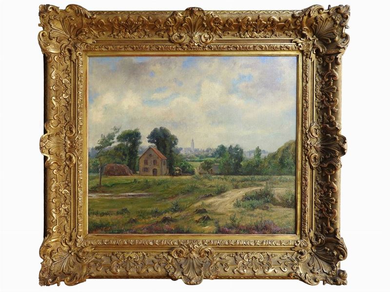 Yvonne Guillaumet - Veduta di Paesaggio Francese 1926