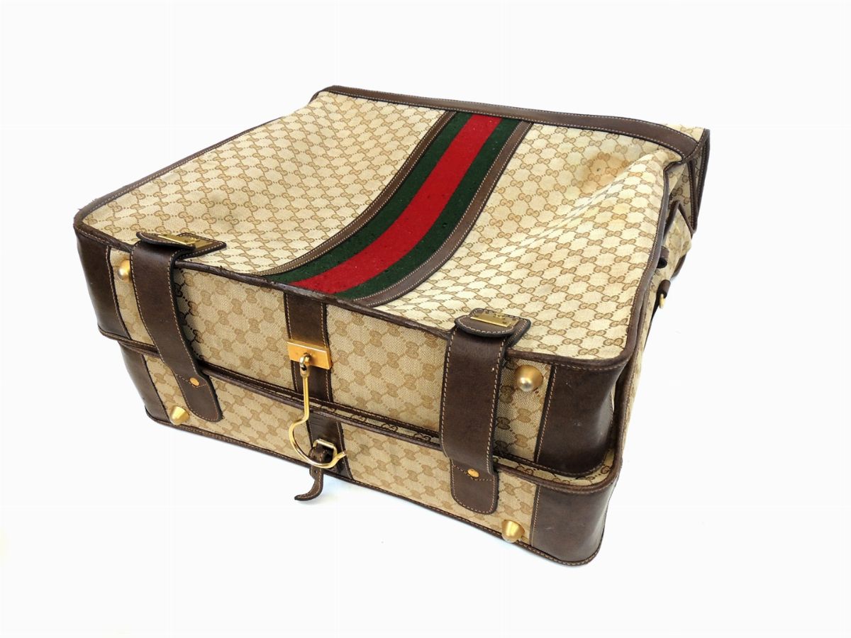 Portabiti Gucci in Tela Monogram