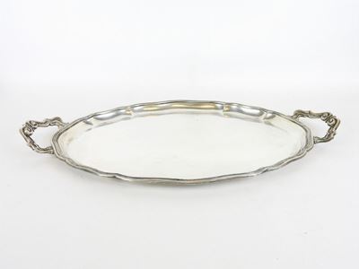 Vassoio Biansato in Argento