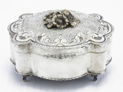 Cofanetto Portagioie in Argento