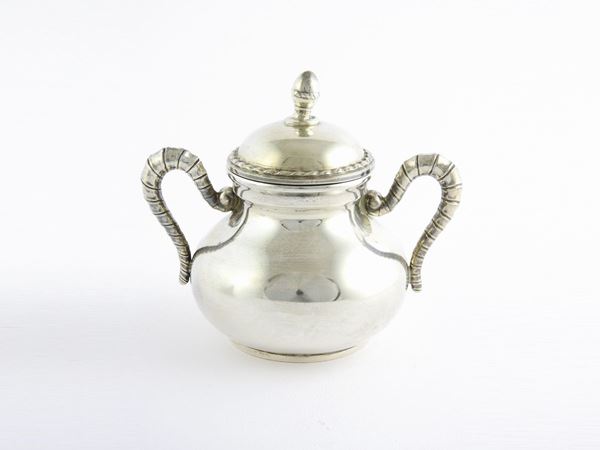 Silver Sugar Bowl  - Auction The collector's house: Antique, Modern and Oriental Art - Lots: 700-943 - IV - Maison Bibelot - Casa d'Aste Firenze - Milano
