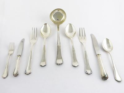 Servito di Posate in Argento