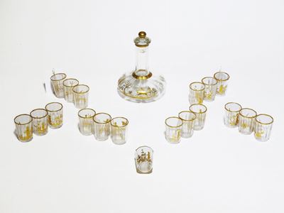 Set da Liquore in Vetro