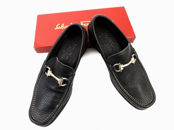 Ferragamo leather shoes