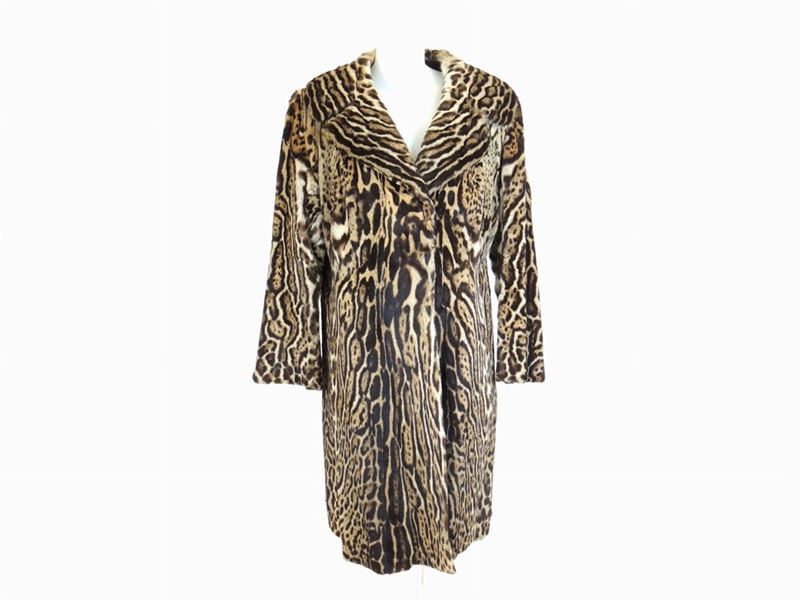 Cappotto in Pelliccia di Ocelot