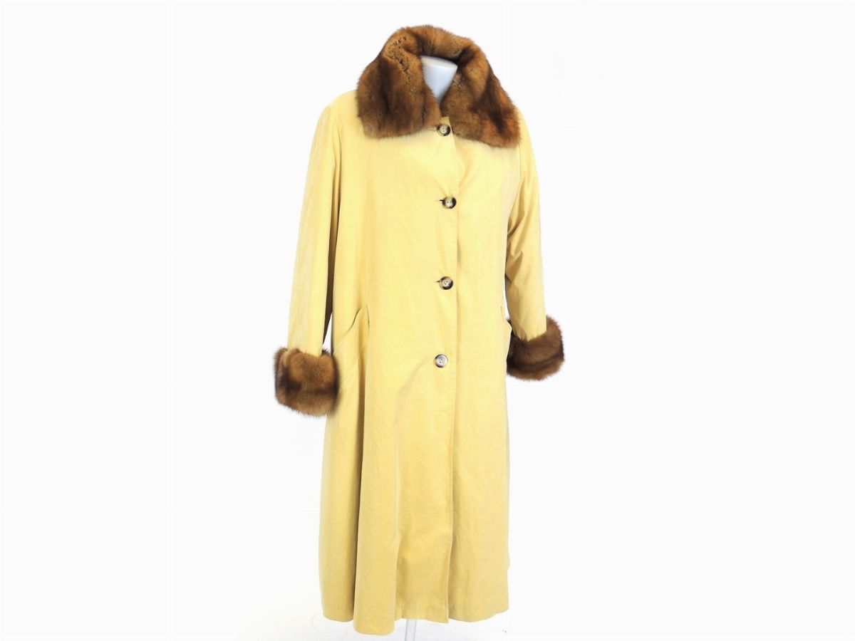 Soprabito in Cotone Giallo