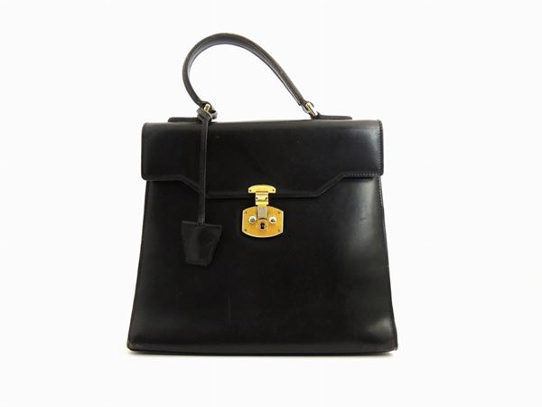 Borsa a mano Gucci in pelle nera