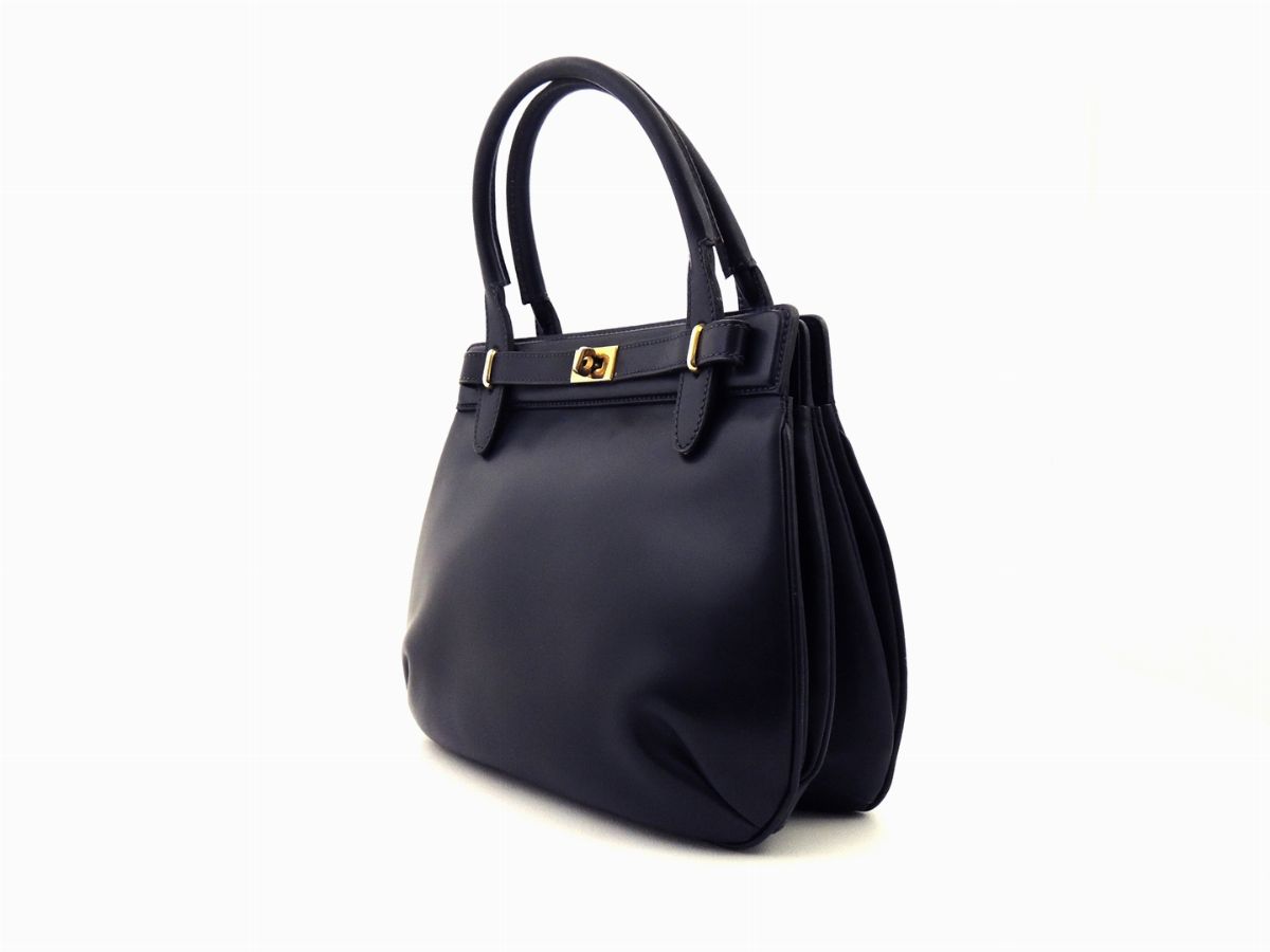 Borsa a Mano Gucci in Pelle Blu