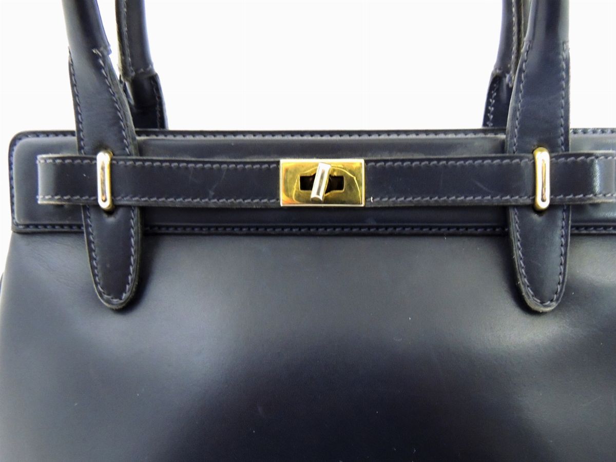 Borsa a Mano Gucci in Pelle Blu
