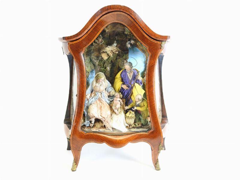 Presepe Napoletano in Terracotta Policroma