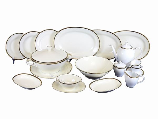 Porcelain Dish Set  (Richard Ginori, 1960s)  - Auction The collector's house: Antique, Modern and Oriental Art - Lots: 700-943 - IV - Maison Bibelot - Casa d'Aste Firenze - Milano