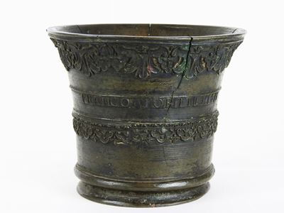 Mortaio in Bronzo
