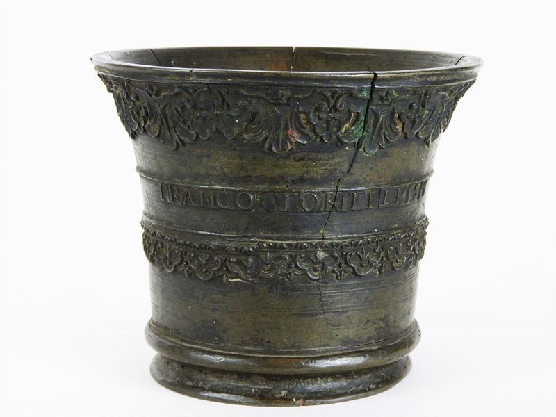 Mortaio in Bronzo