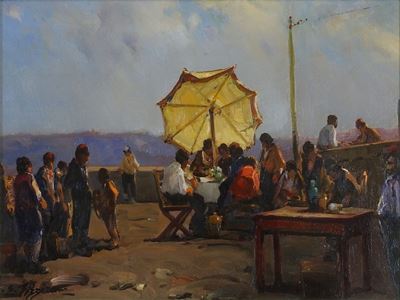 Pescatori a Pozzuoli 1974