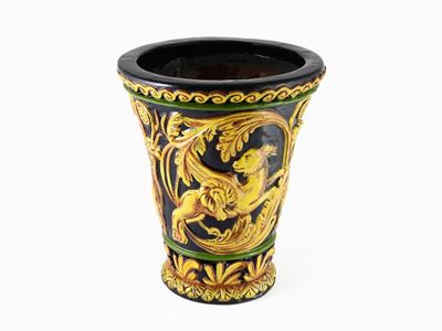 Vaso in Terracotta Smaltata