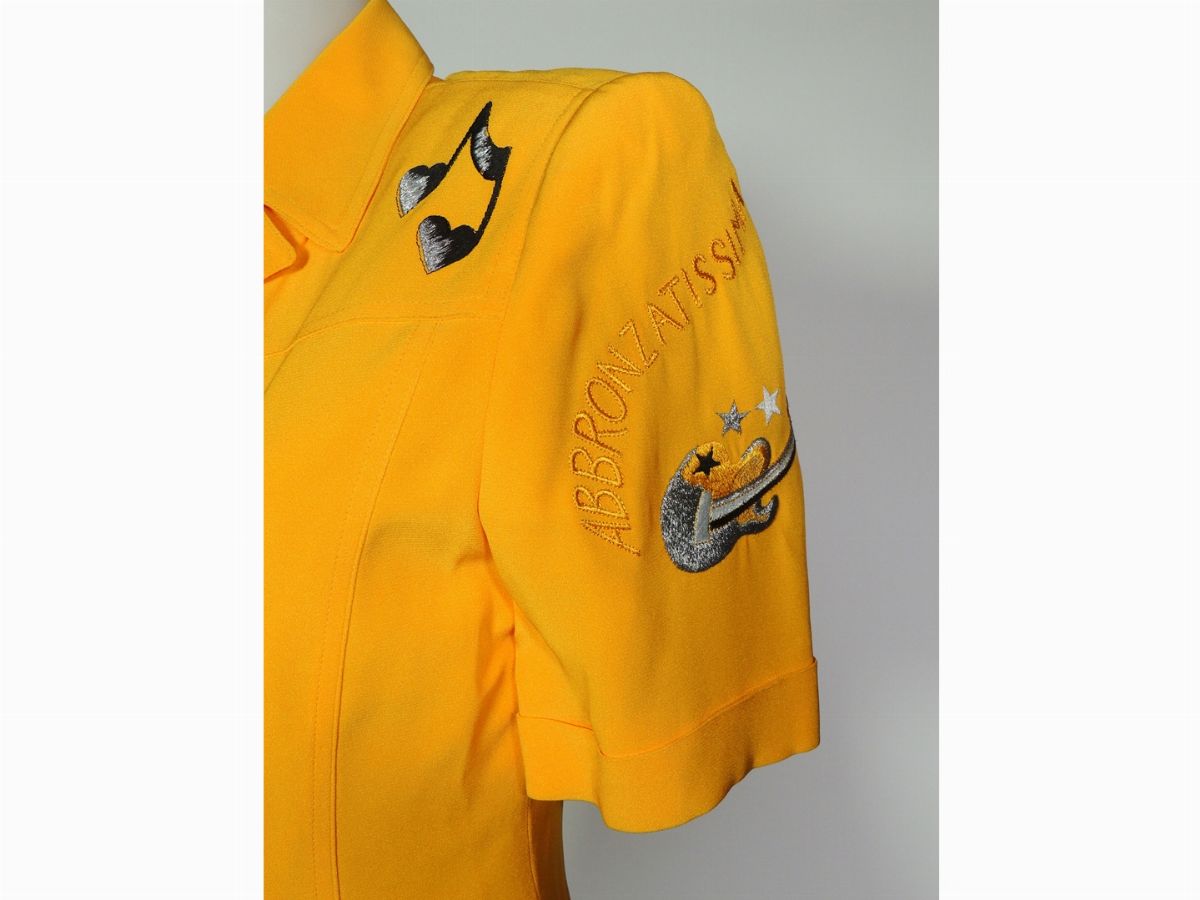 Tailleur in Cotone Giallo, Centoxcento By Iceberg