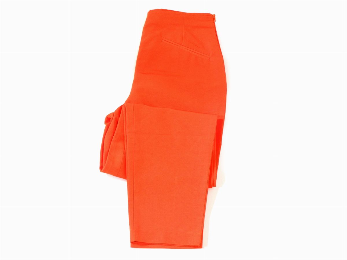 Tailleur in Cotone Rosso, Centoxcento By Iceberg