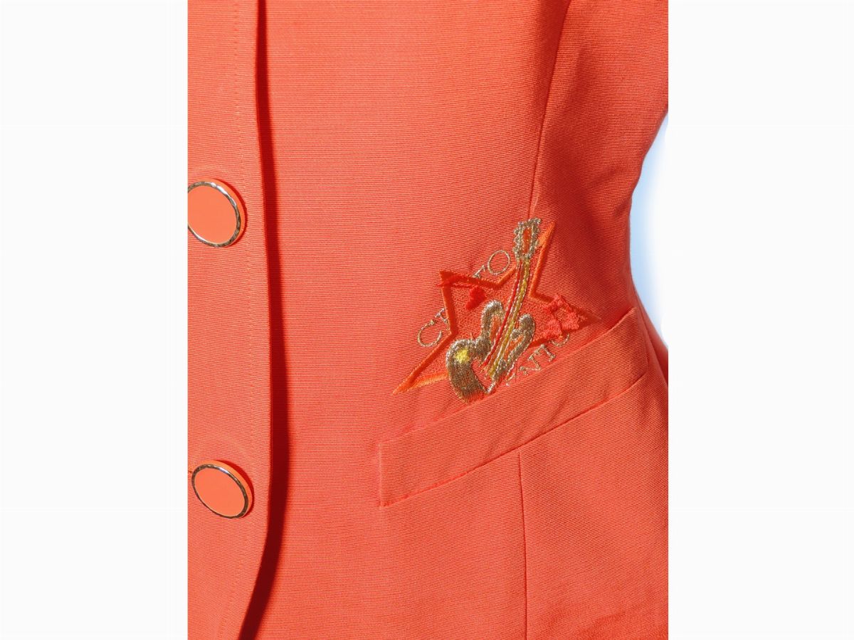 Tailleur in Cotone Rosso, Centoxcento By Iceberg