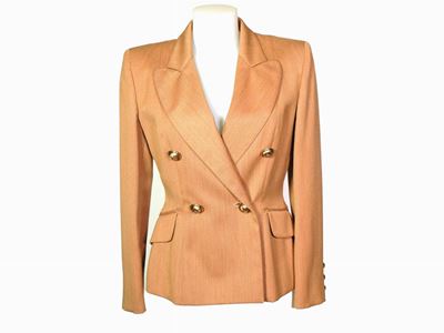 Tailleur in Lana Marrone, Cheap And Chic By Moschino