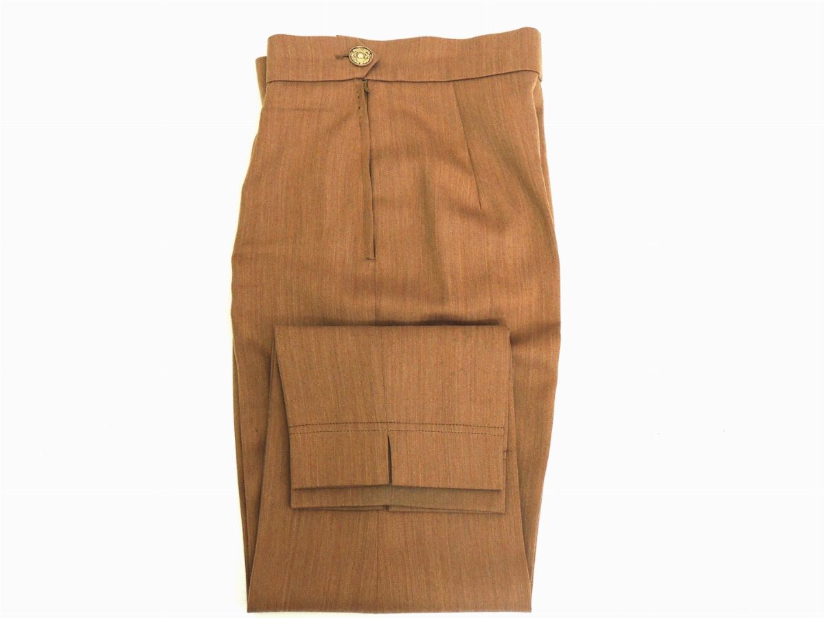 Tailleur in Lana Marrone, Cheap And Chic By Moschino