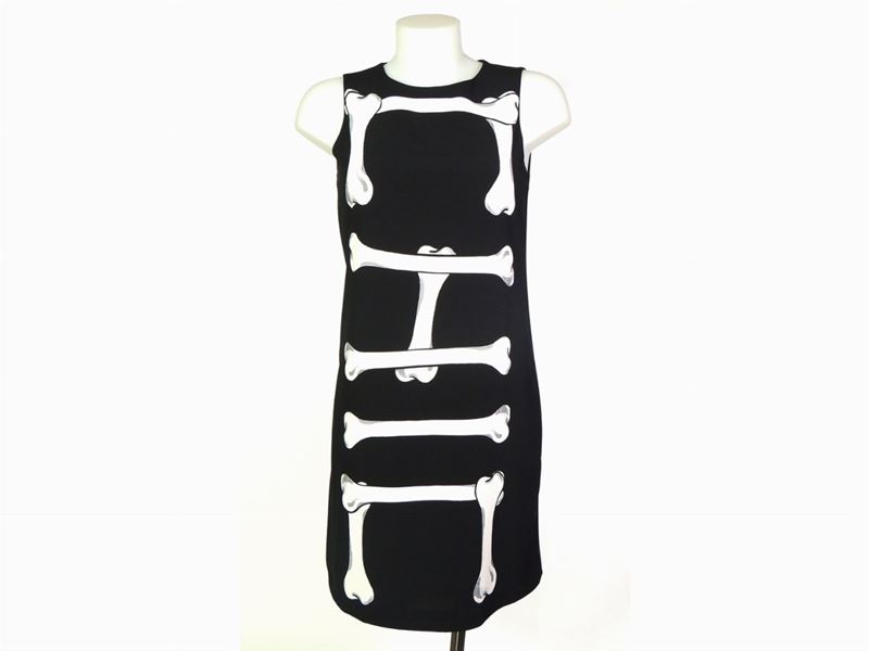 Abito in Viscosa Nera, Cheap And Chic By Moschino