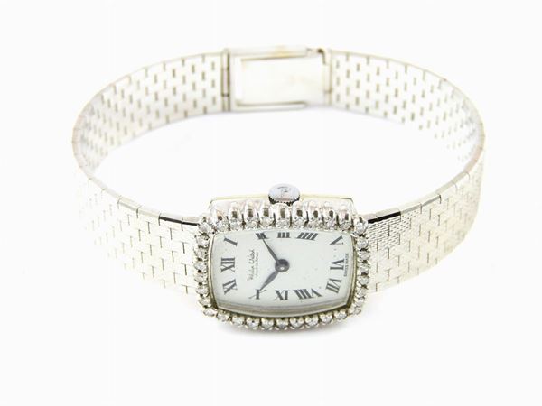 White gold and diamonds ladies wristwatch  (Sixties)  - Auction Jewels and Watches - First Session - I - Maison Bibelot - Casa d'Aste Firenze - Milano