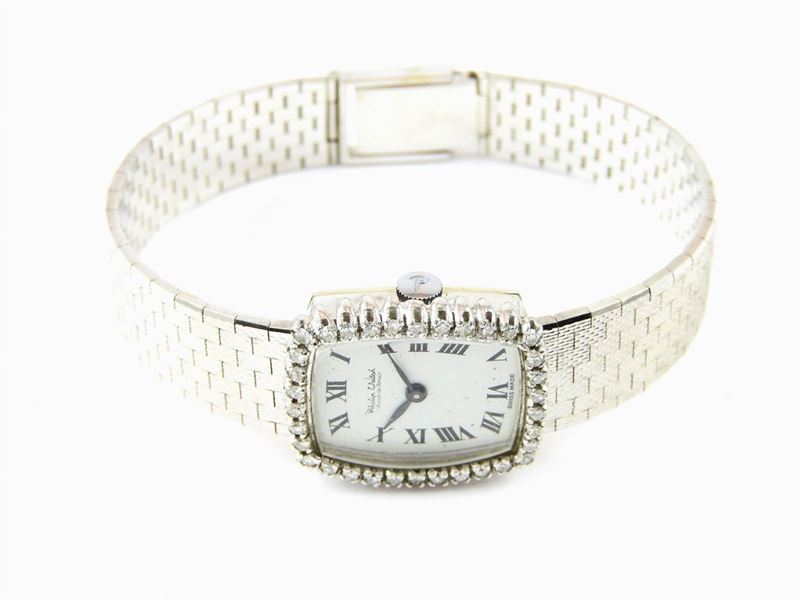 Orologio da Polso per Donna in Oro Bianco e Diamanti