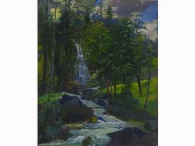 Paesaggio con Cascata