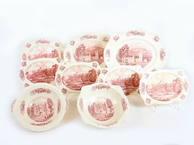 Lotto di Piatti da Portata in Terraglia Johnson Brothers