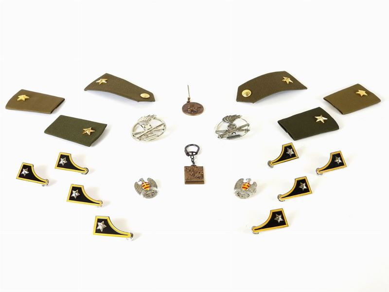 Lotto di Militaria