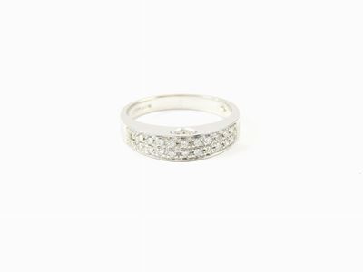 Anello Salvini in Oro Bianco e Diamanti