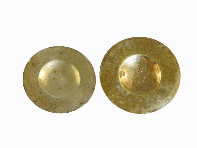 Due Antiche Patene in Argento