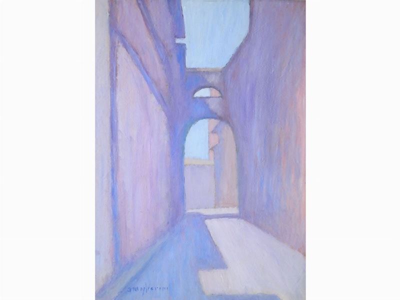 Dino Migliorini - Scorcio di Paese