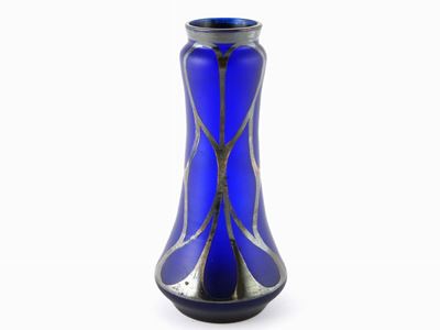 Piccolo Vaso in Vetro Blu