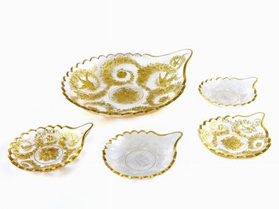 Set da Dolce in Vetro