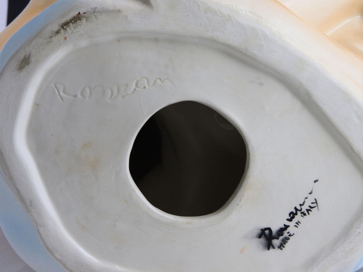 Gruppo in Ceramica Policroma Ronzan