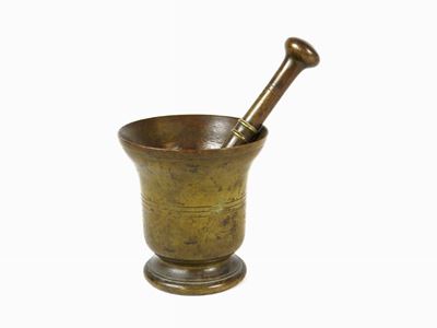 Antico Mortaio in Bronzo