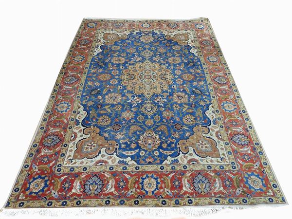 A Persian Tabriz Carpet  - Auction Furniture and Paintings from a House in Val d'Elsa / A Collection of Modern and Contemporary Art - Lots 304-590 - II - Maison Bibelot - Casa d'Aste Firenze - Milano