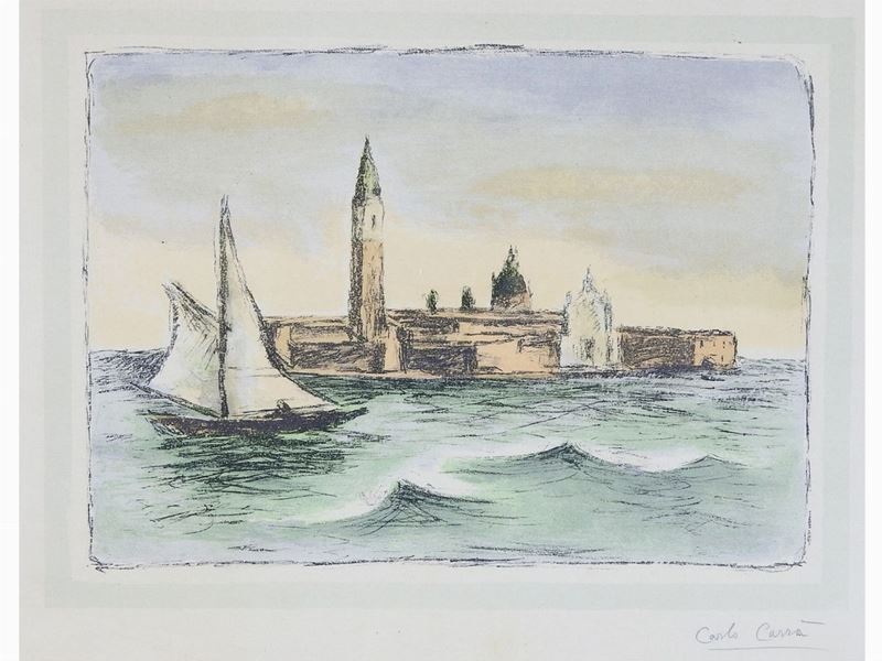 Carlo Carrà - Venezia 1961