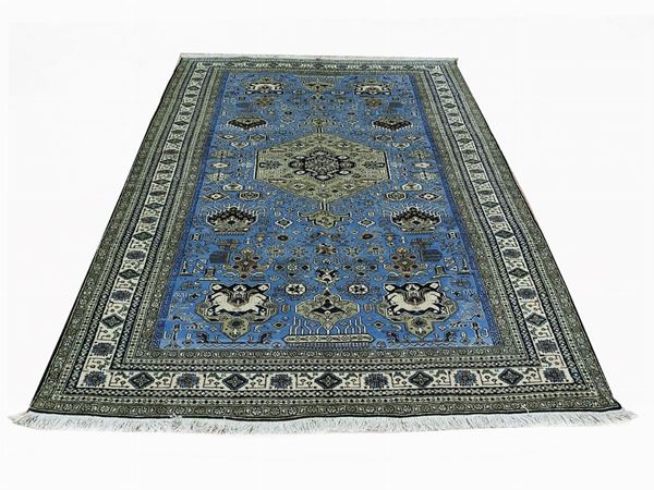 A Persian Ardebil Carpet  - Auction Furniture and Paintings from a House in Val d'Elsa / A Collection of Modern and Contemporary Art - Lots 304-590 - II - Maison Bibelot - Casa d'Aste Firenze - Milano