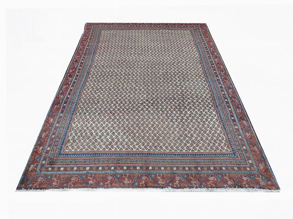 A Persian Seraband Carpet  (early 20th Century)  - Auction Furniture and Paintings from a house in Val d'Elsa - Lots 1-303 - I - Maison Bibelot - Casa d'Aste Firenze - Milano