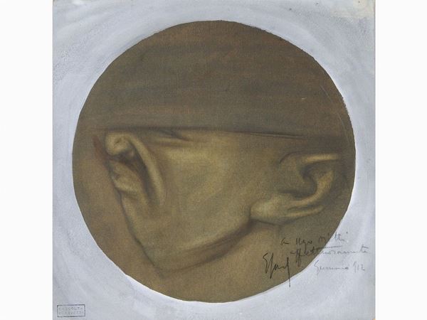 Enrico Sacchetti - Head of soldier 1912