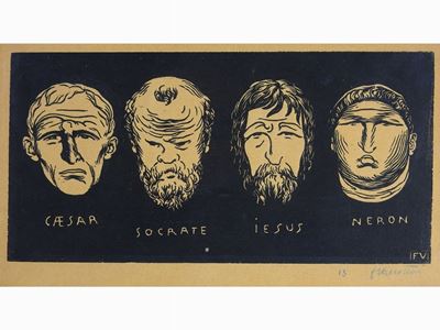Caesar, Socrate, Jesus, Neron 1892