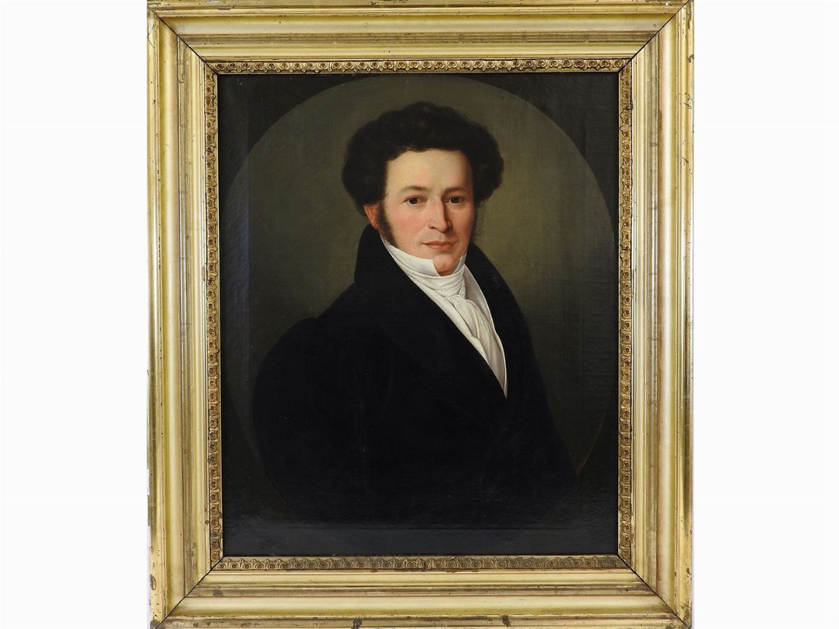 Scuola Lombardo-veneta Dell'inizio del XIX Secolo - Ritratto Maschile