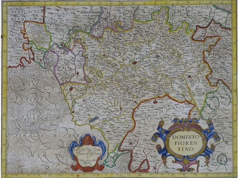 Giovanni Antonio Magini - Territorio Perugino, Dominio Fiorentino, Territorio di Siena