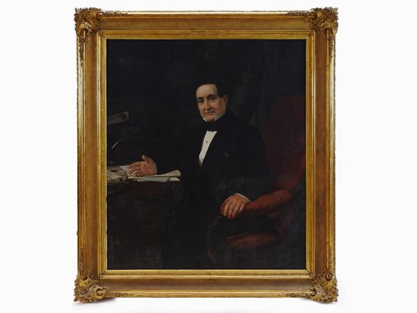 Scuola francese della fine del XIX secolo - Portrait of The Count Alexandre Florian Joseph Colonna Walewsky