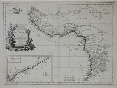 Carte De la Guinée 1779
