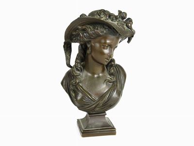 Ritratto di Donna con Cappello 1857
